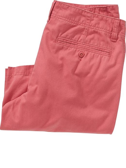 View large product image 2 of 2. Men's Broken-In Khaki Shorts (10")