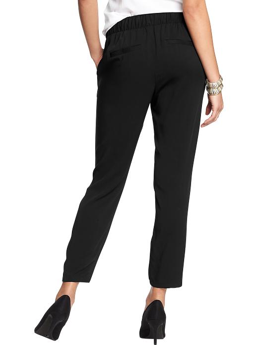 View large product image 2 of 2. Women's Drapey Twill Pants