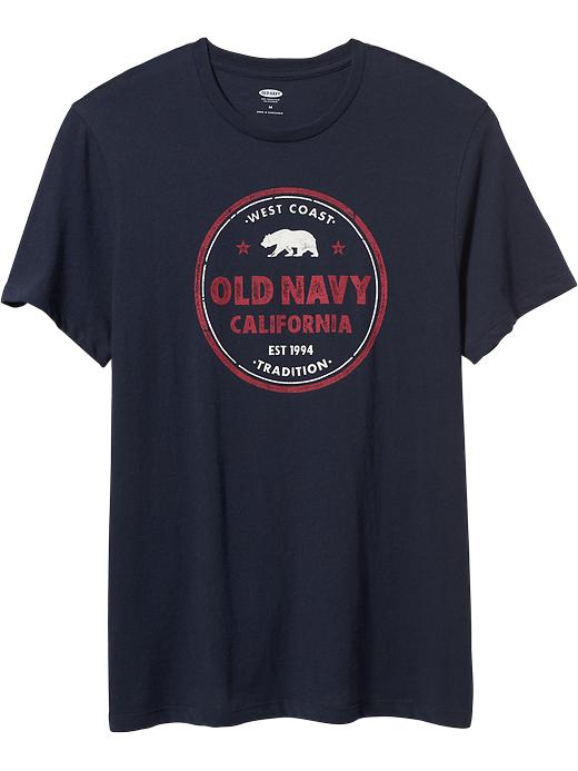 View large product image 1 of 1. Men's "Old Navy California" Graphic Tees
