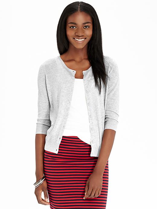 View large product image 1 of 2. Women's Lightweight 3/4-Sleeve Cardigans