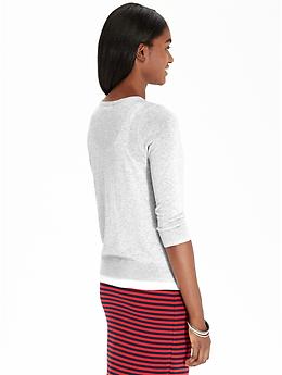View large product image 2 of 2. Women's Lightweight 3/4-Sleeve Cardigans