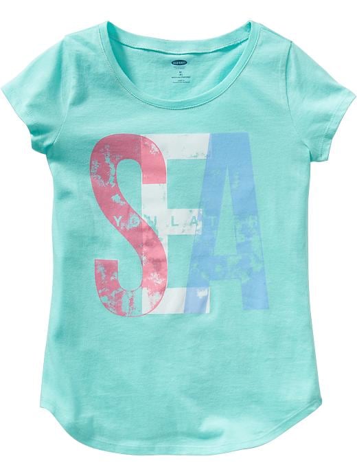 View large product image 1 of 1. Girls Beach-Graphic Tees