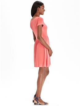 View large product image 2 of 2. Women's Jersey Fit & Flare Dresses