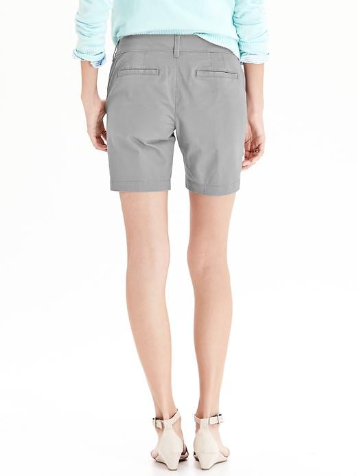 View large product image 2 of 2. Women'S Stretch Twill Shorts - 7 inch inseam