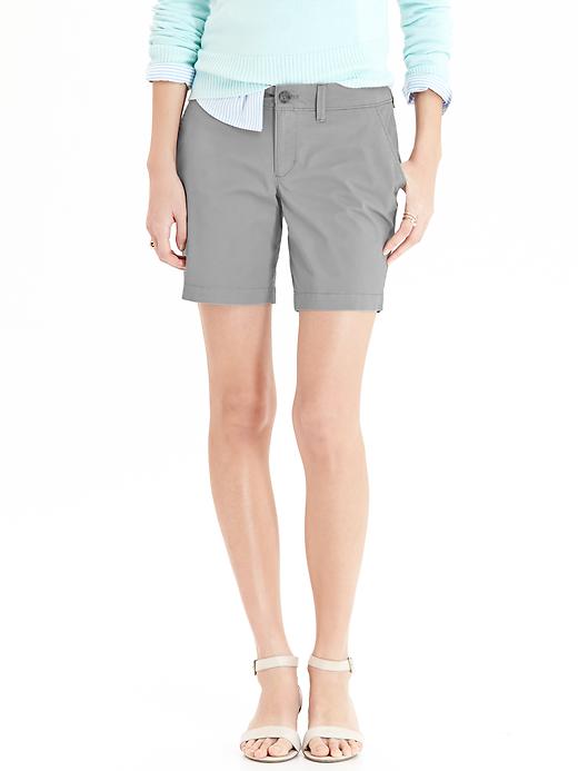 View large product image 1 of 2. Women'S Stretch Twill Shorts - 7 inch inseam