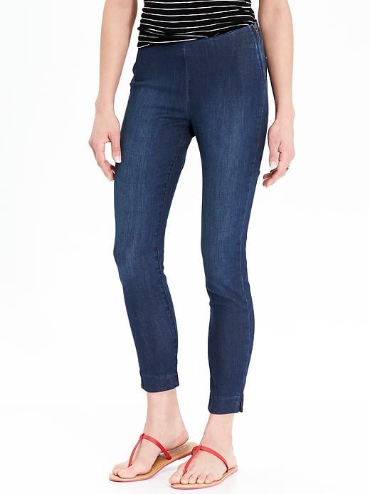 View large product image 1 of 1. Women's Plain-Front Cropped Jeans