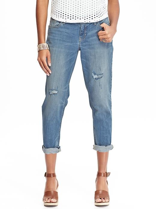 View large product image 1 of 1. Women's Boyfriend Skinny Ankle Crop Jeans (24")