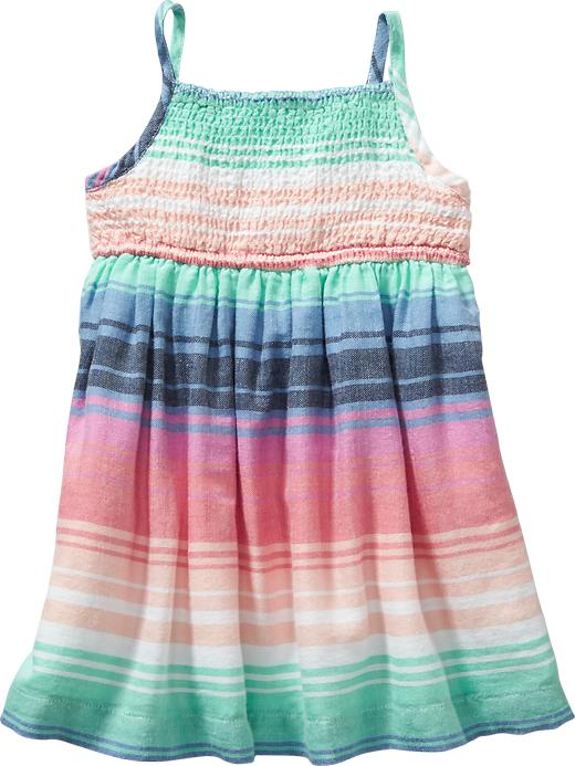 View large product image 1 of 2. Striped Smocked Dresses for Baby