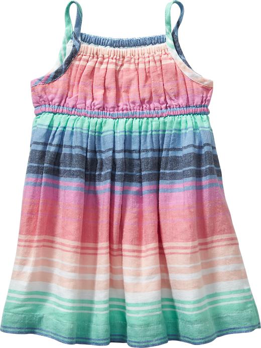 View large product image 2 of 2. Striped Smocked Dresses for Baby