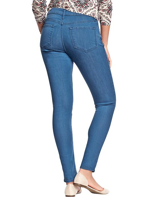 View large product image 2 of 2. Women's Mid-Rise Rockstar Skinny Jeans
