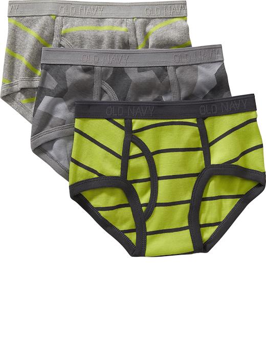 View large product image 1 of 1. Boys Underwear Brief 3-Packs