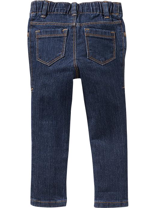 View large product image 2 of 2. Medium-Wash Skinny Jeans for Toddler Girls