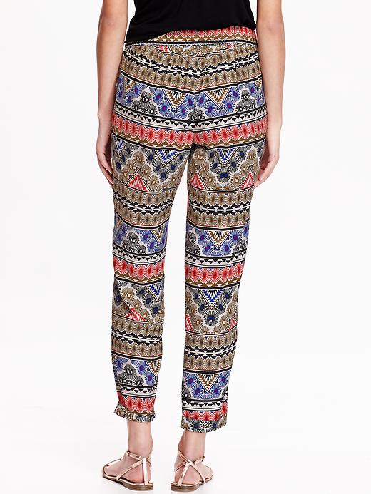 View large product image 2 of 2. Women's Printed Soft Pants