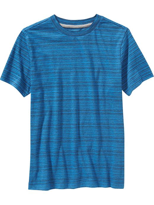 View large product image 1 of 1. Boys Micro-Striped Tees