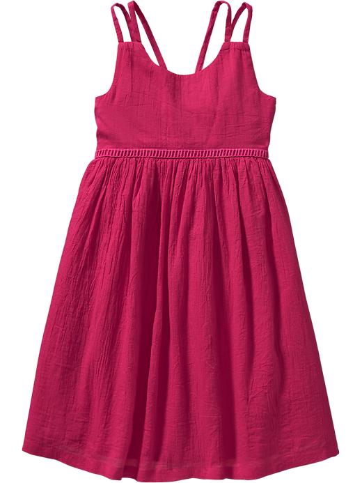View large product image 1 of 1. Crinkle-Gauze Dresses for Baby