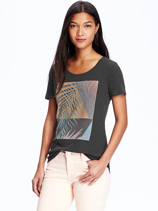 View large product image 1 of 1. Women's Tropical-Graphic Tees