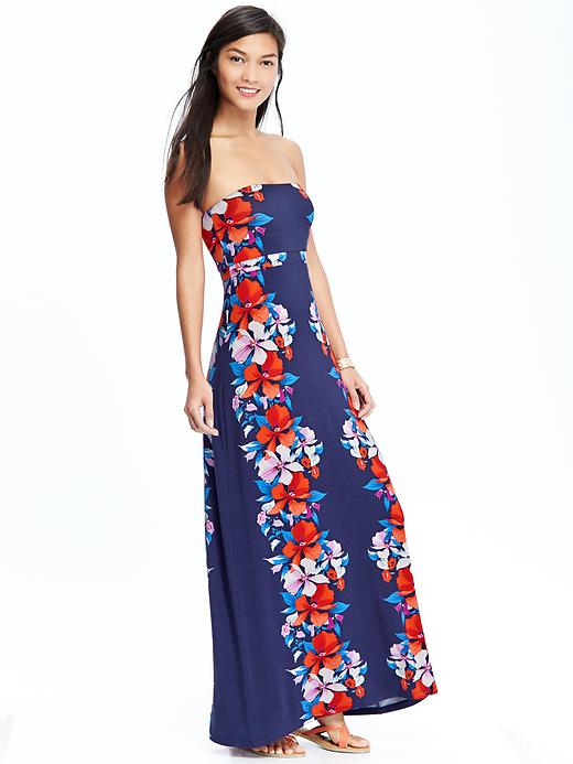 View large product image 1 of 1. Women's Convertible Tube Maxi Dresses
