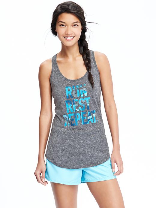 View large product image 1 of 1. Go-Dry Graphic Tank for Women