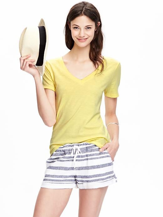 View large product image 1 of 1. Women's Relaxed-Fit V-Neck Tees