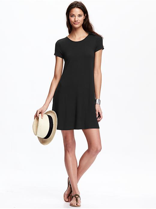 View large product image 1 of 2. Women's Jersey Swing Dress