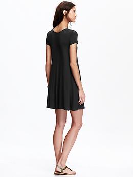 View large product image 2 of 2. Women's Jersey Swing Dress