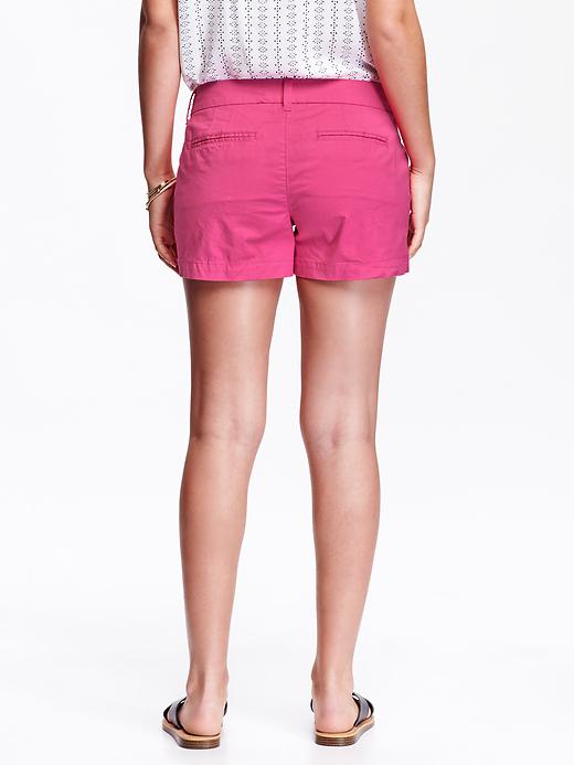 View large product image 2 of 2. Women'S Stretch Twill Shorts - 3.5 inch inseam