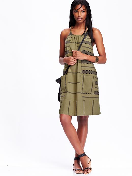 View large product image 1 of 2. Women's Jacquard Shift Dresses