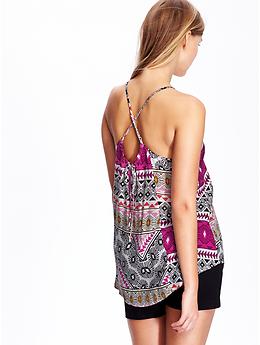 View large product image 2 of 2. Women's Patterned Camis