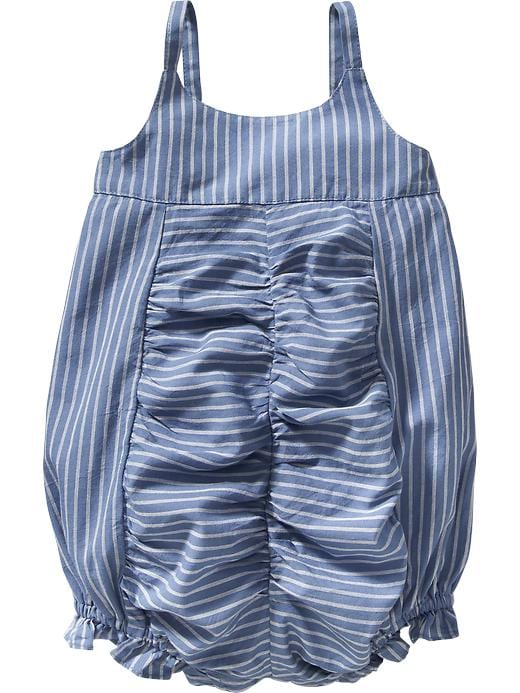 View large product image 1 of 1. Striped Bubble Rompers for Baby