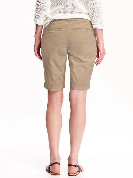 View large product image 2 of 2. Women's Uniform Bermuda Shorts (101/2")