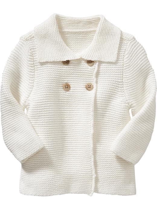 View large product image 1 of 1. Double-Breasted Cardigans for Baby