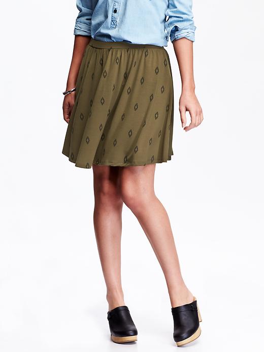 View large product image 1 of 1. Women's Jersey Circle Skirts