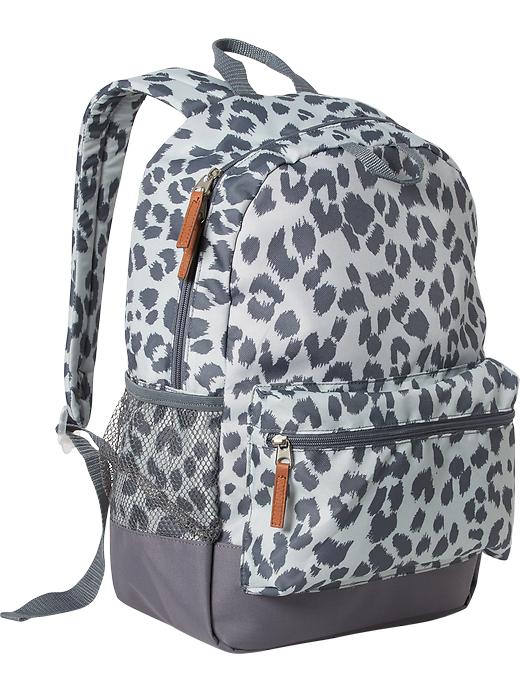 View large product image 1 of 1. Girls Patterned Backpacks