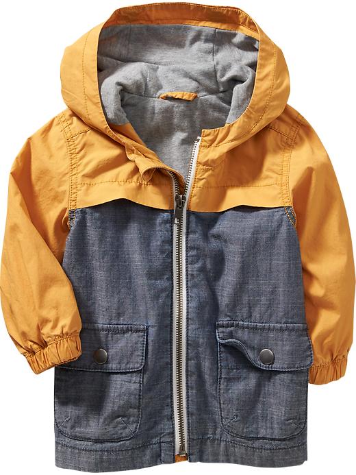 View large product image 1 of 1. Color-Block Anoraks for Baby