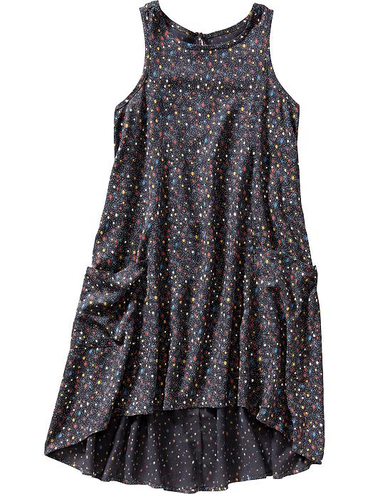 View large product image 1 of 1. Girls Sleeveless Swing Dresses