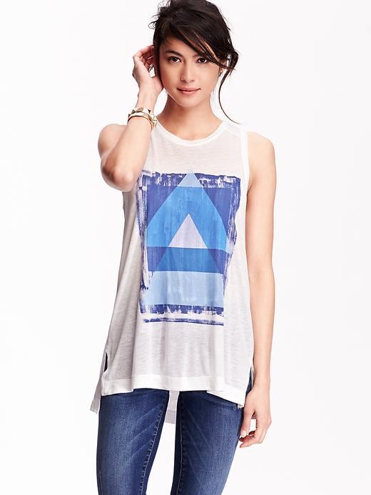 View large product image 1 of 2. Graphic Muscle Tee