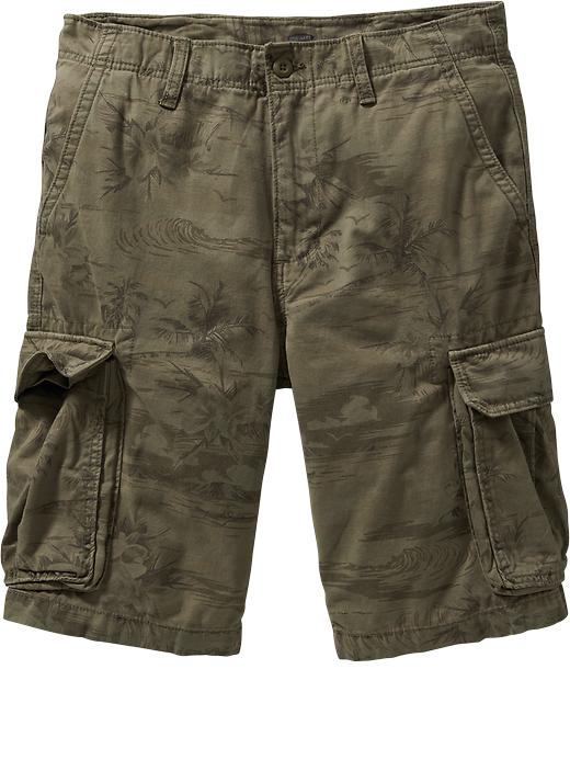 View large product image 1 of 1. Men’s Broken In Cargo Shorts (10 1/2")