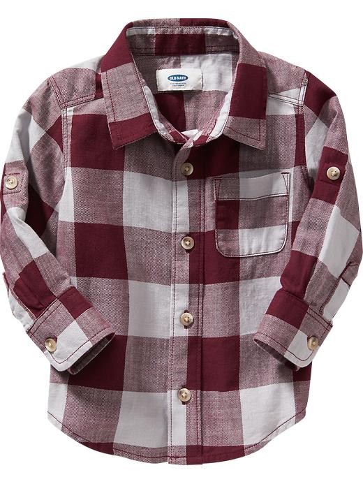 View large product image 1 of 1. Buffalo-Plaid Shirts for Baby
