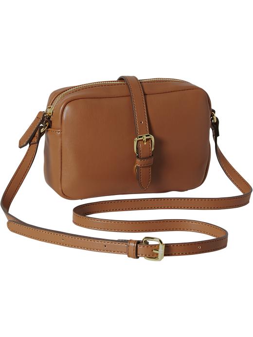 View large product image 1 of 1. Buckle-Strap Crossbody