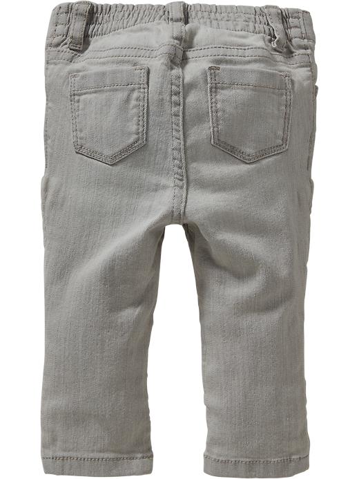 View large product image 2 of 2. Gray Skinny Jeans for Baby