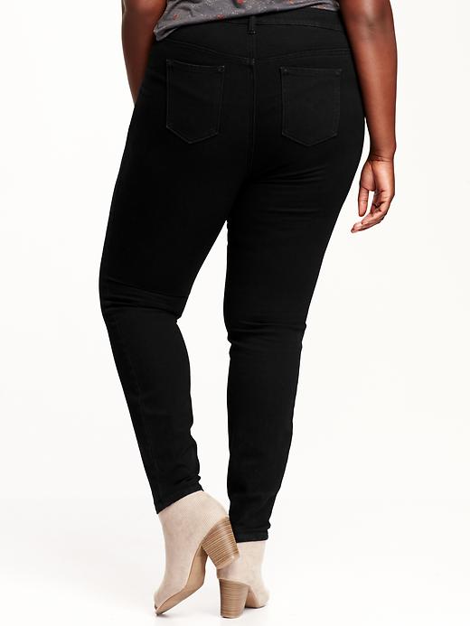 View large product image 2 of 2. Women's Plus High-Rise Rockstar Skinny Jeans