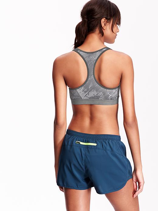 View large product image 2 of 2. Medium Support Racerback Sports Bra for Women