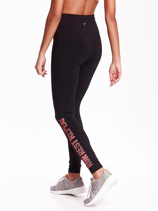 View large product image 2 of 2. High-Rise Compression Leggings