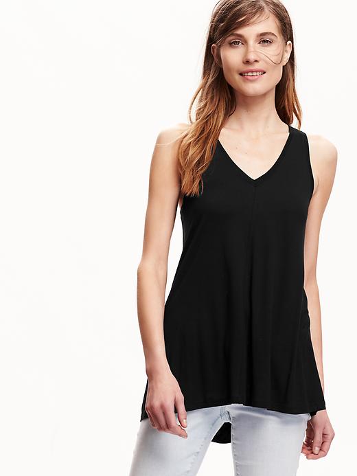 View large product image 1 of 2. V-Neck Swing Tank