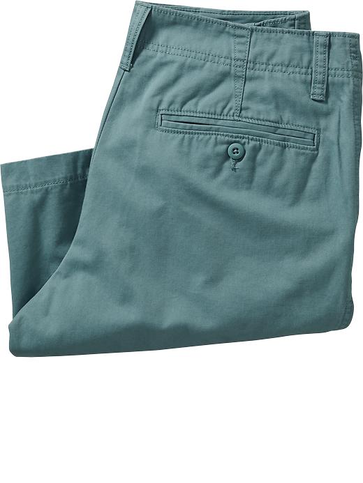 View large product image 2 of 2. Men's Broken-In Khaki Shorts (10")