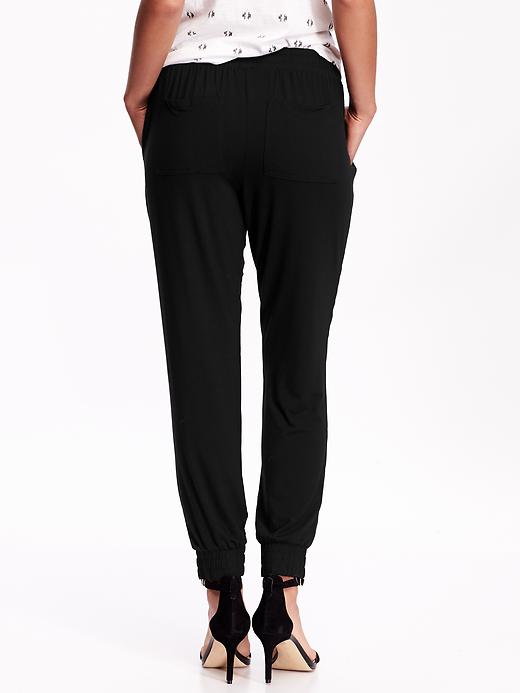 View large product image 2 of 2. Women's Cuffed Soft Pants