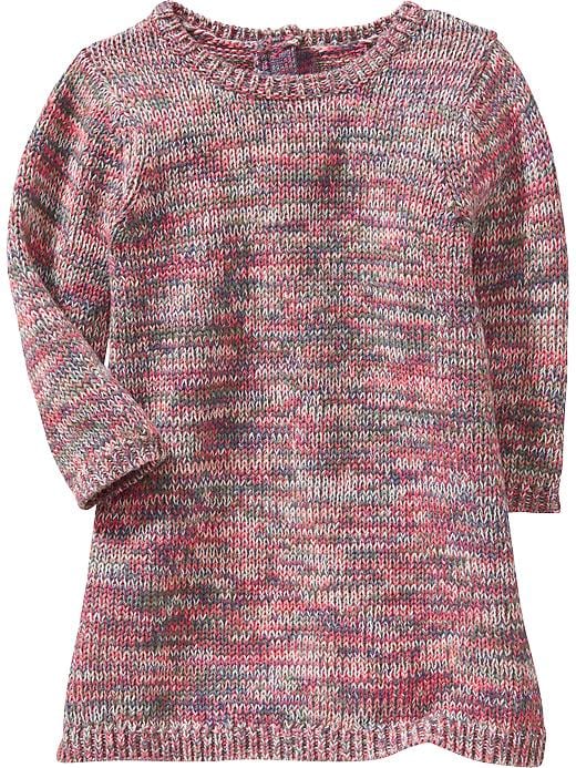 View large product image 1 of 1. Marled Sweater Dress for Baby
