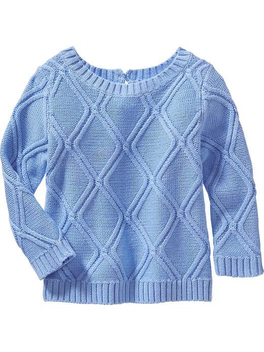 View large product image 1 of 1. Cable-Knit Sweater for Baby