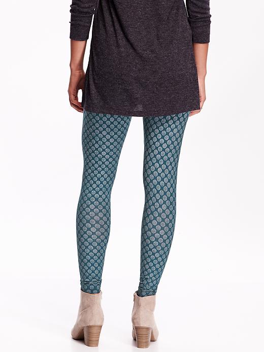 View large product image 2 of 2. Patterned Leggings