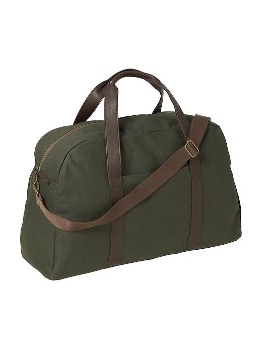 View large product image 1 of 1. Men's Waxed-Canvas Duffel Bag